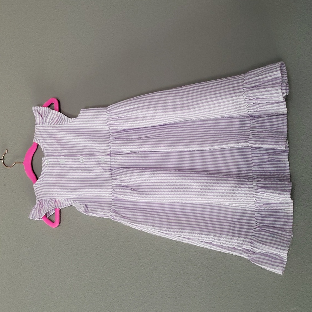 aBc Seersucker Monogram Sundress - Picture 6 of 9